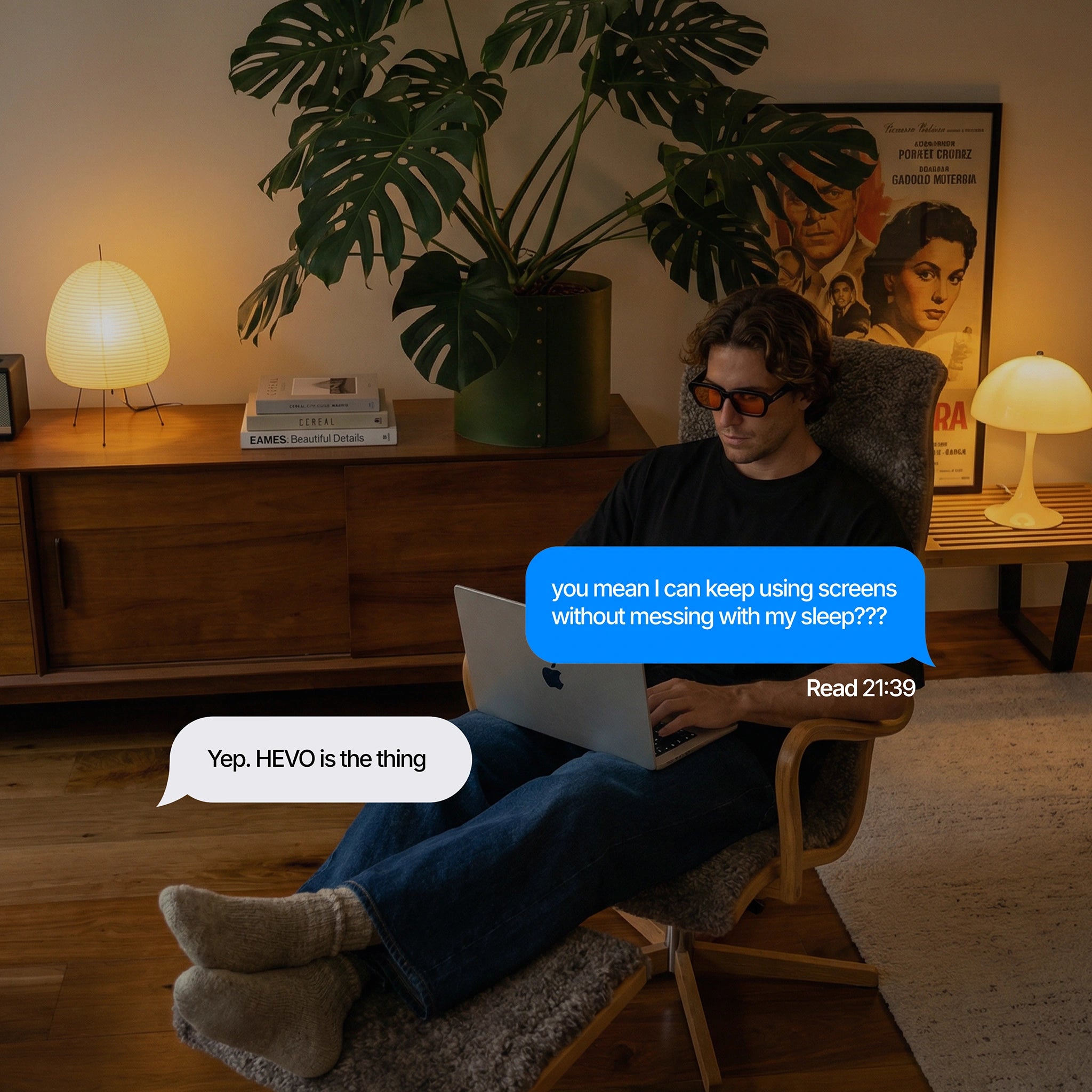 Ceres Black Sleep Lens