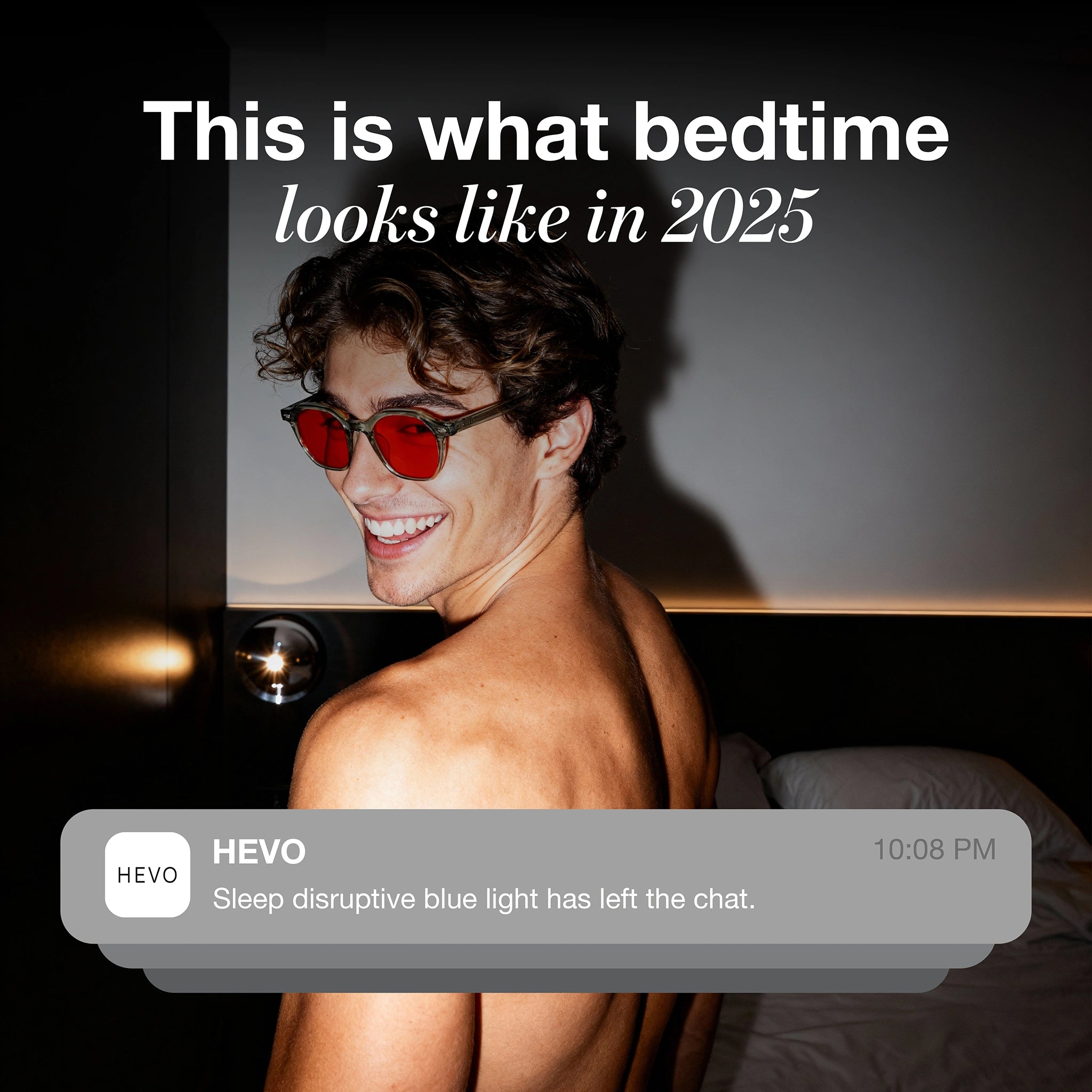 Vesta Black Sleep Lens - HEVO