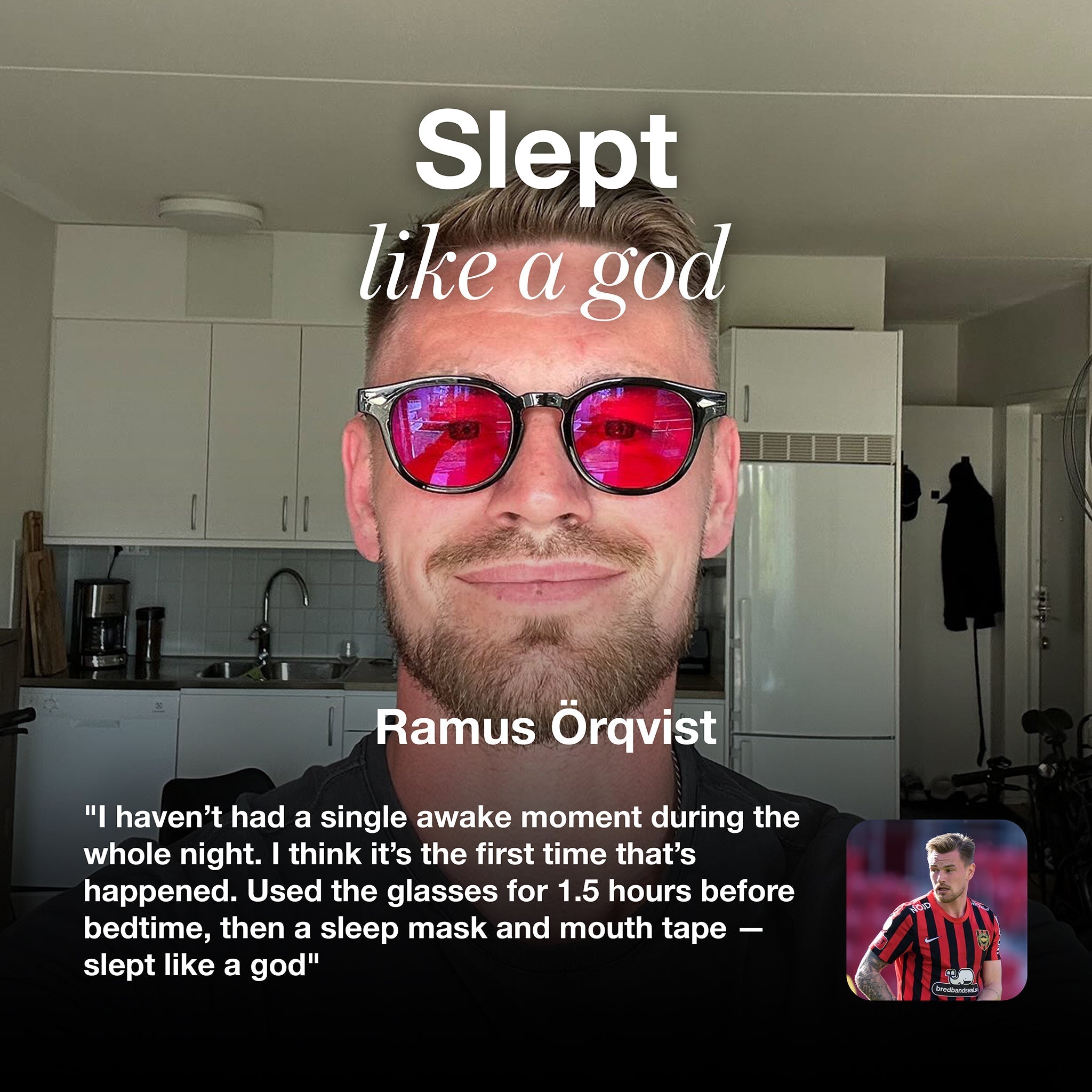 Vesta Black Sleep Lens - HEVO