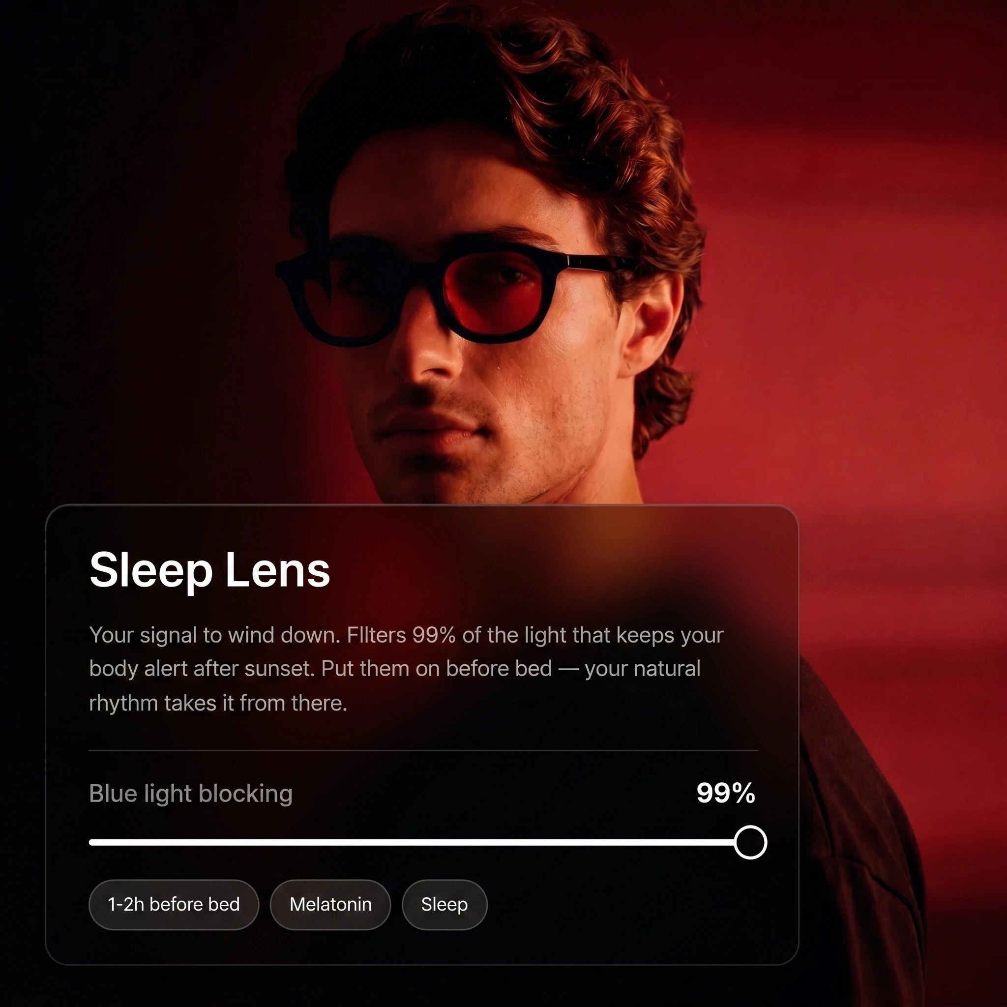 Helios Black Sleep Lens