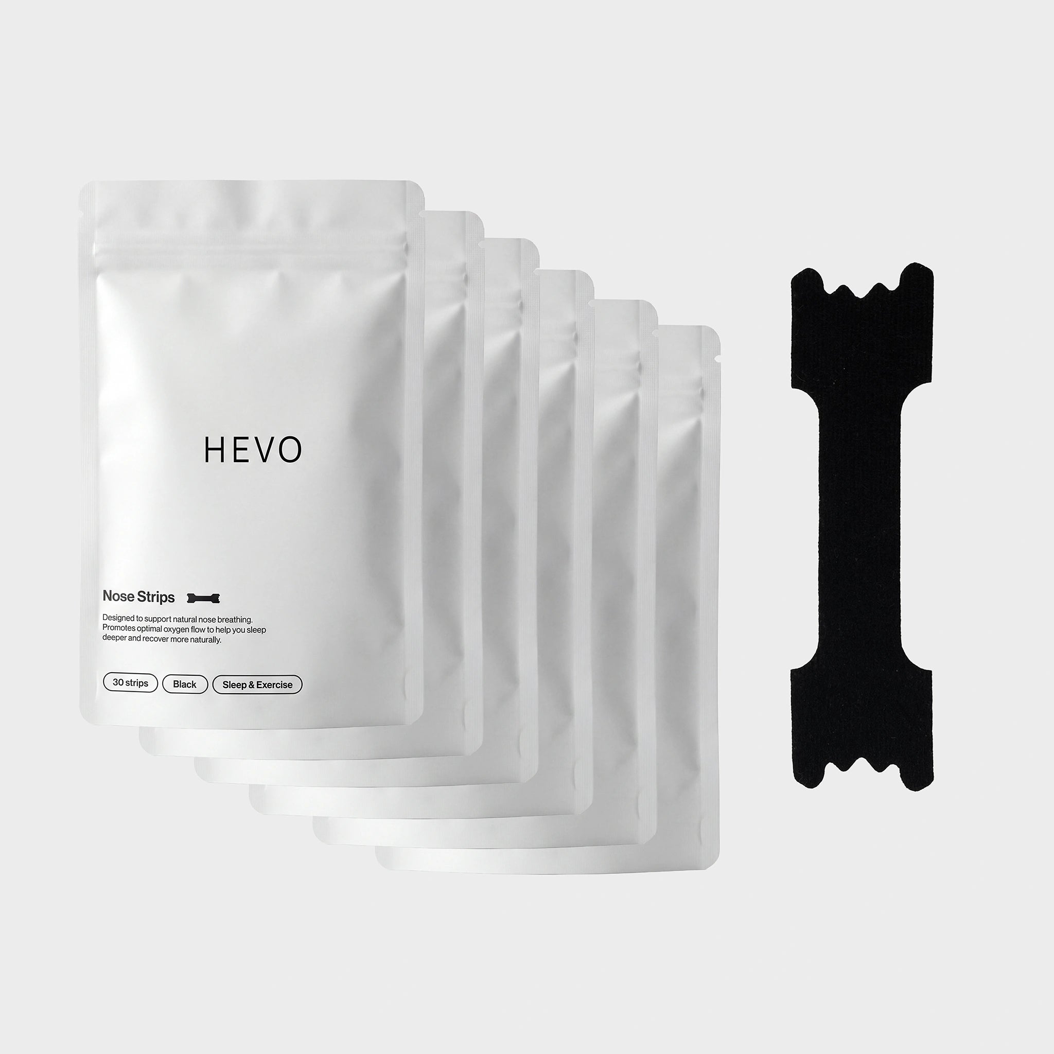 Nose Strips Black Set of Six